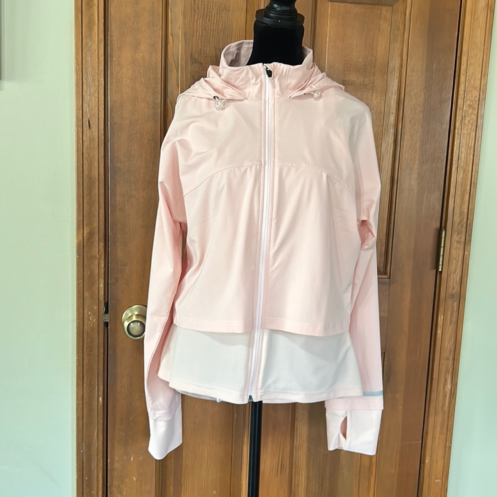 Sweaty Betty Light Pink Women's Fast Track running Jacket dusky rose
